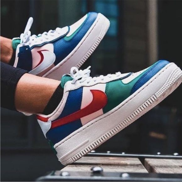 Nike Shoes - NIKE Women’s Air Force 1 Shadow Mystic Navy Size 7